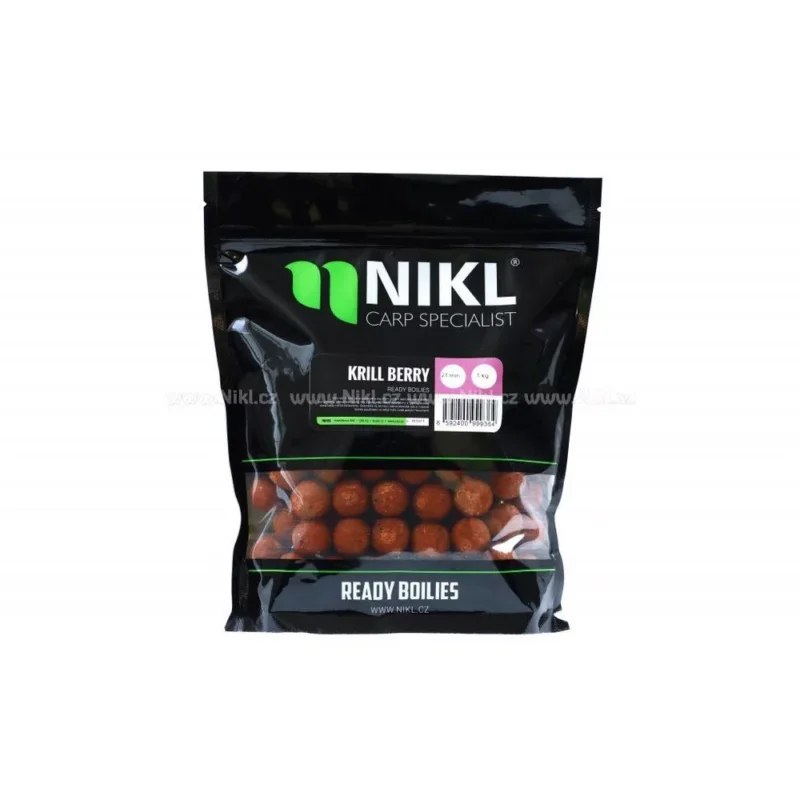 Legkelendőbb Nikl Krill Berry bojli 250gr 20mm