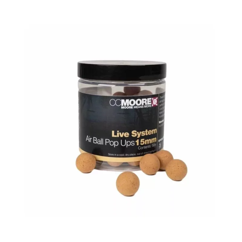 Legkelendőbb CC Moore Live System Airball Popup bojli 18mm