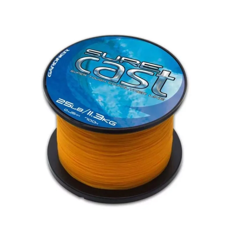 Gardner Sure Cast monofil zsinór 0.25 sárga Azonnali szállítás