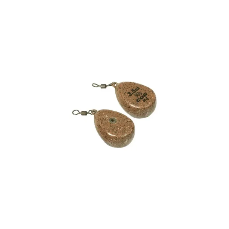 Korda COG Flat Pear Swivel Lead speciális ólom 99gr Legnépszerűbb
