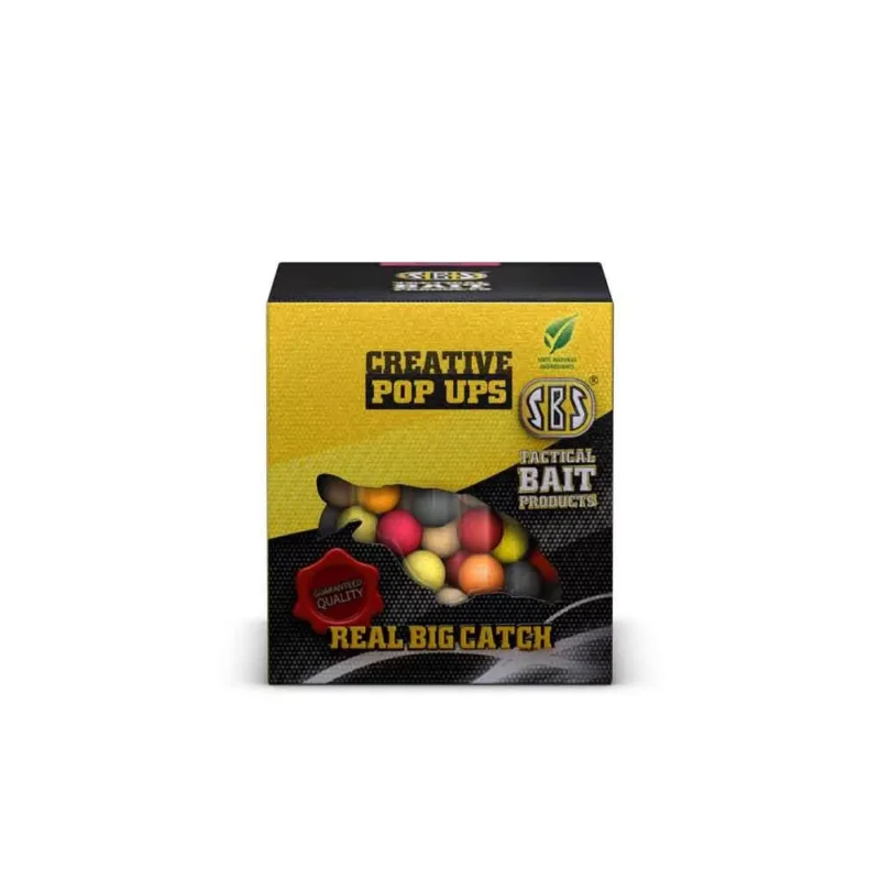 Szuper akció SBS Creative popup lebegő bojli 10mm