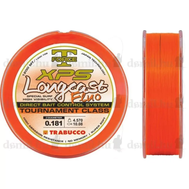 Expressz szállítás Trabucco XPS Long Cast Fluo monofil zsinór 0.35