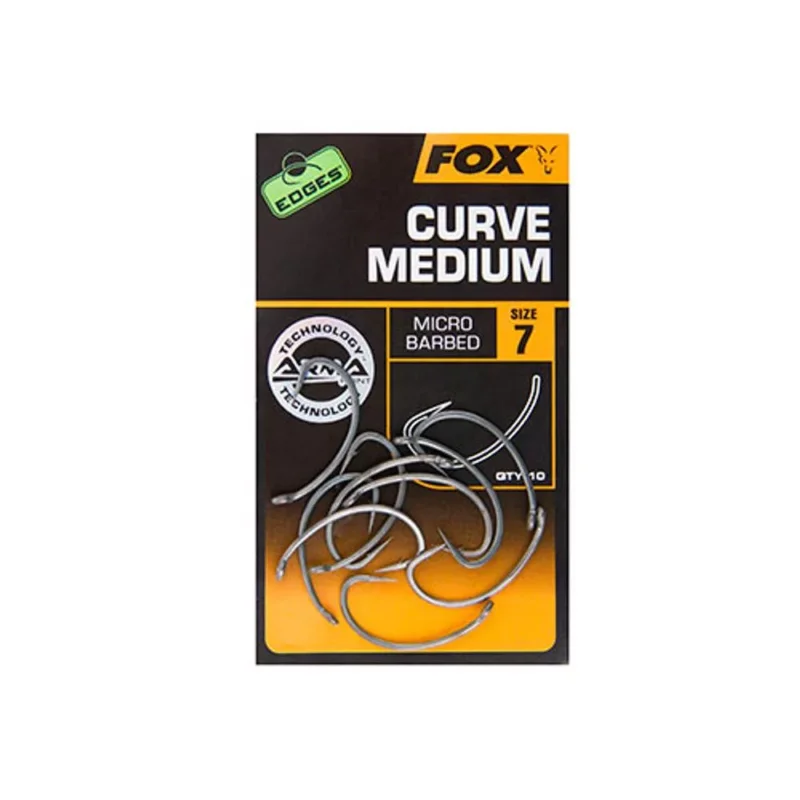 Fox Edges Armapoint Curve Medium Hook pontyozó horog 8 Vedd meg online
