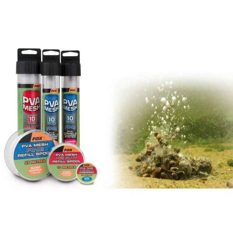 Végkiárusítás Fox Pva Funnel System Pva háló 10 méter heavy - keskeny 25mm
