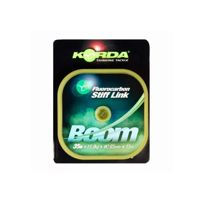 Korda Boom Fluorocarbon Stiff Link előkezsinór 25lb-0.55 Legjobb ár