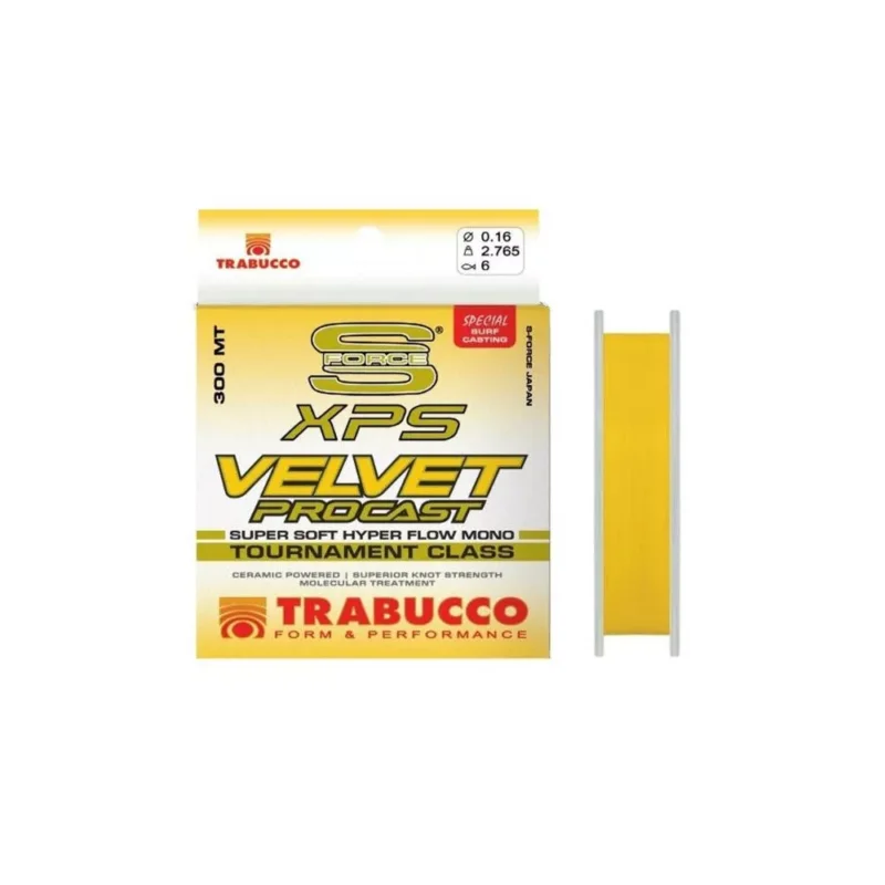 Trabucco XPS Velvet ProCast távdobó zsinór 300m 0.22 Népszerű