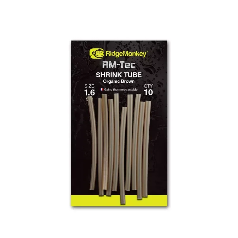 RidgeMonkey RM-Tec Shrink Tube zsugorcső Silt Black 2.4mm Csak ma