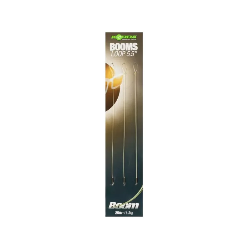 Különleges ajánlat Korda Boom Loop fluorocarbon előke 3db 7,5"