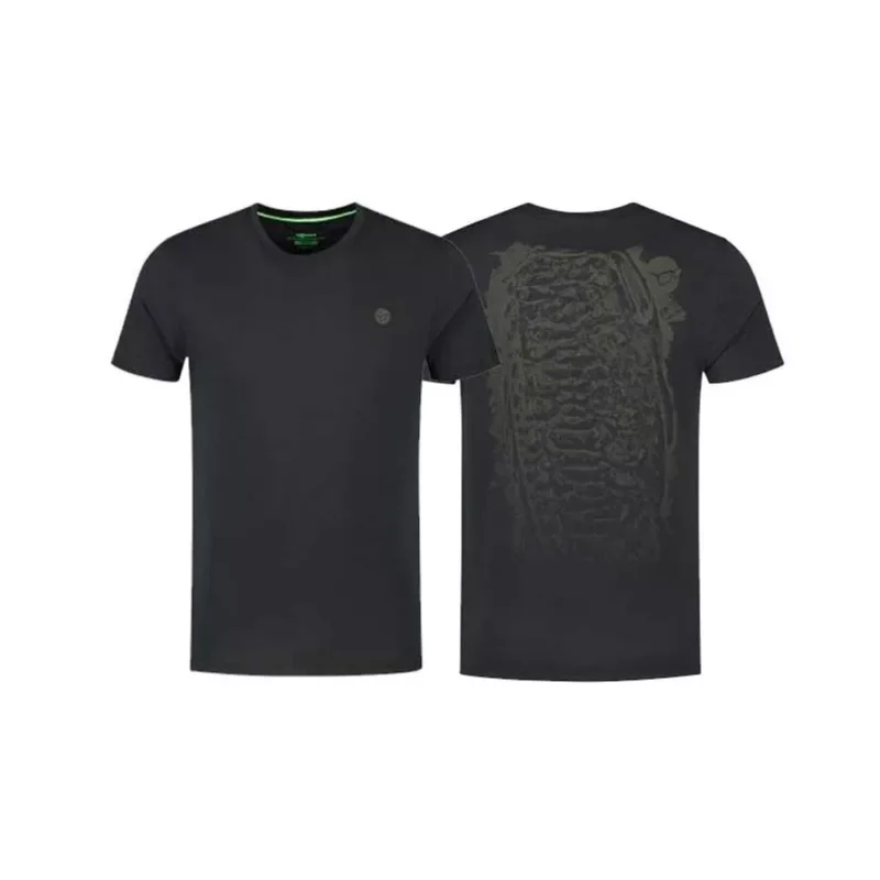 Különleges ajánlat Korda Le Scaley Black Olive Print póló M