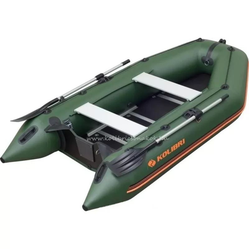 Kolibri Professional KM-360D gumicsónak terep szín, Alumínium padló Legnépszerűbb