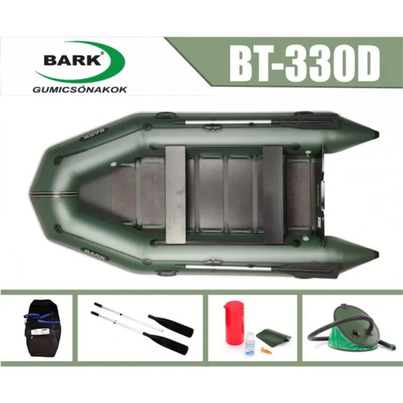 Legkelendőbb Bark BT-330D gumicsónak könyvpadló
