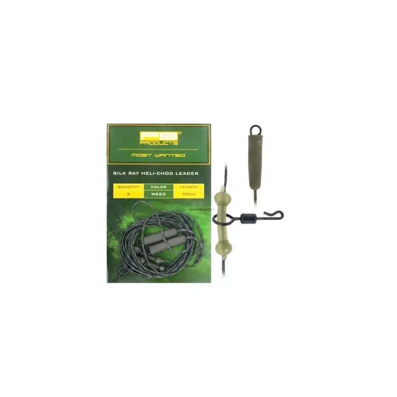 Gyors szállítás PB Products Silk Ray Heli & Chod Leader 90cm