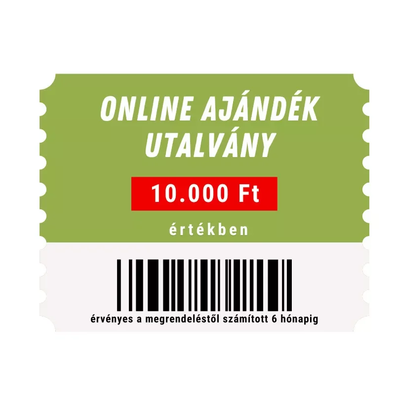 ONLINE Carpmania ajándék utalvány 10.000.- Ft értékben Vedd meg online