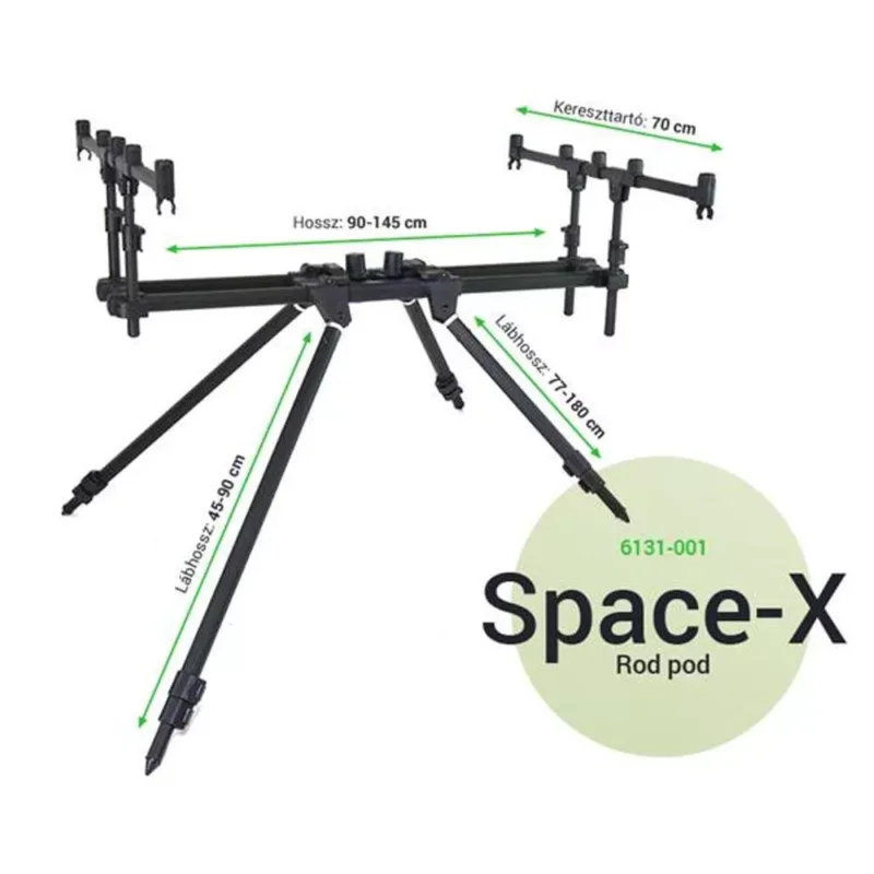 Legkelendőbb Carp Academy Space-X Rod Pod