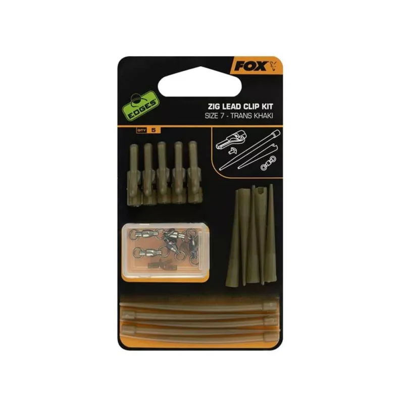 Fox Zig Lead Clip Kit ólomklipsz szett Expressz kézbesítés