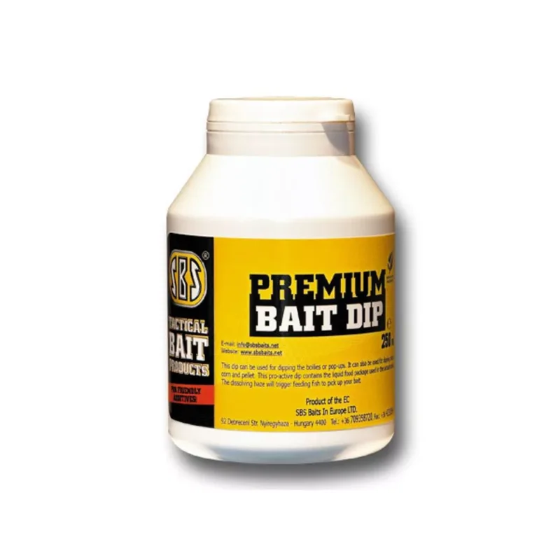 Vedd meg most SBS Premium Bait Dip 250ml C1