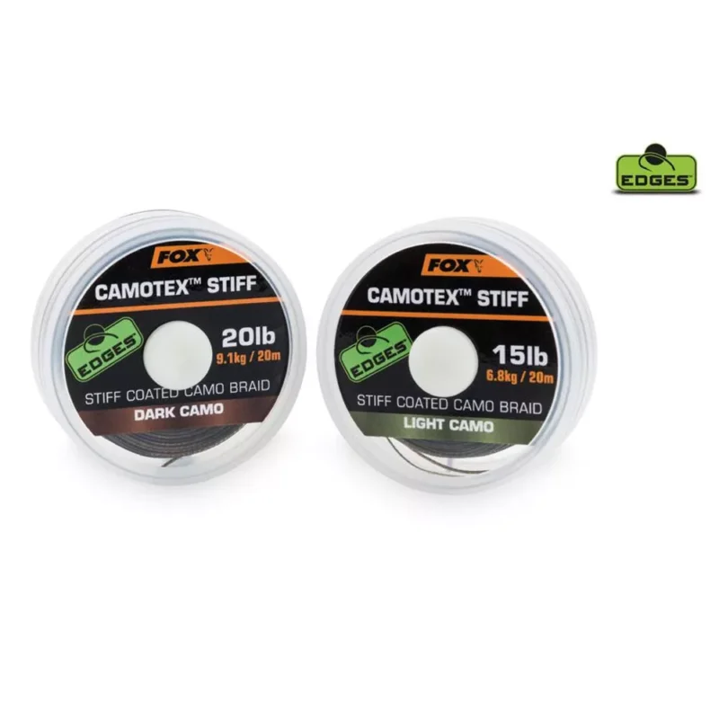 Outlet Fox Edges Camotex Stiff Hooklink előkezsinór light 25lb
