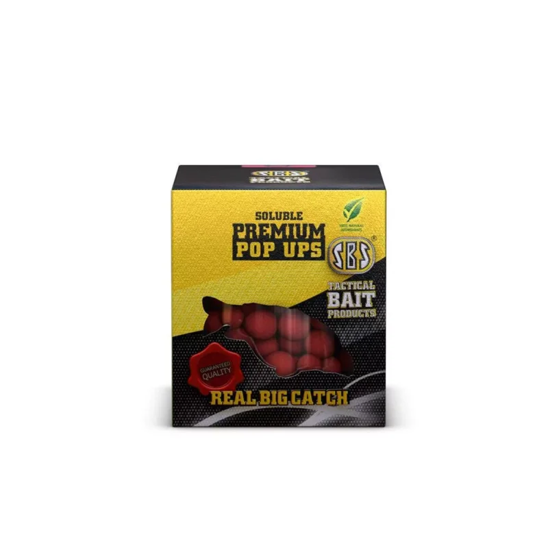 Exkluzív ajánlat SBS Soluble Premium Pop Up oldódó lebegő bojli 16-18-20mm M3