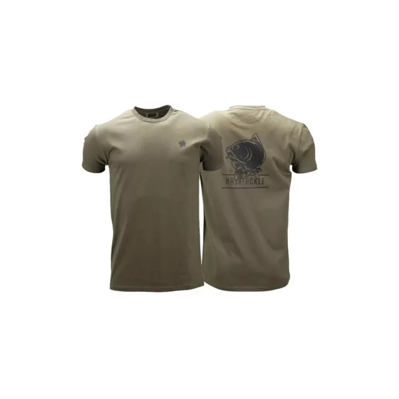 Nash Tackle T-shirt Green póló L Kedvezményes ár