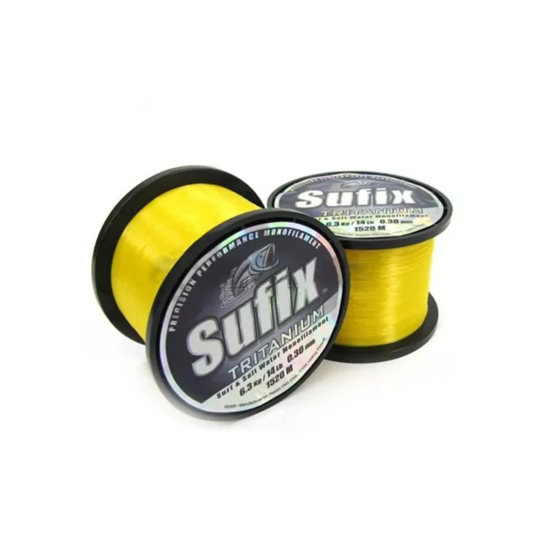 Végkiárusítás Sufix Tritanium Fluo Gold monofil zsinór 0.35