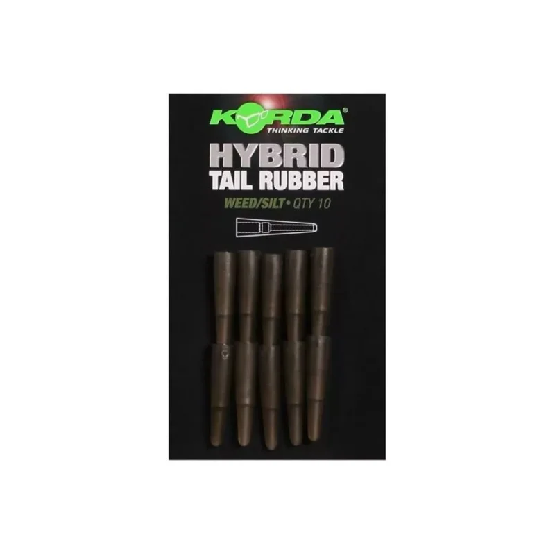 Akciós ár Korda Hybrid Tail Rubber gumiharang Weed/Silt