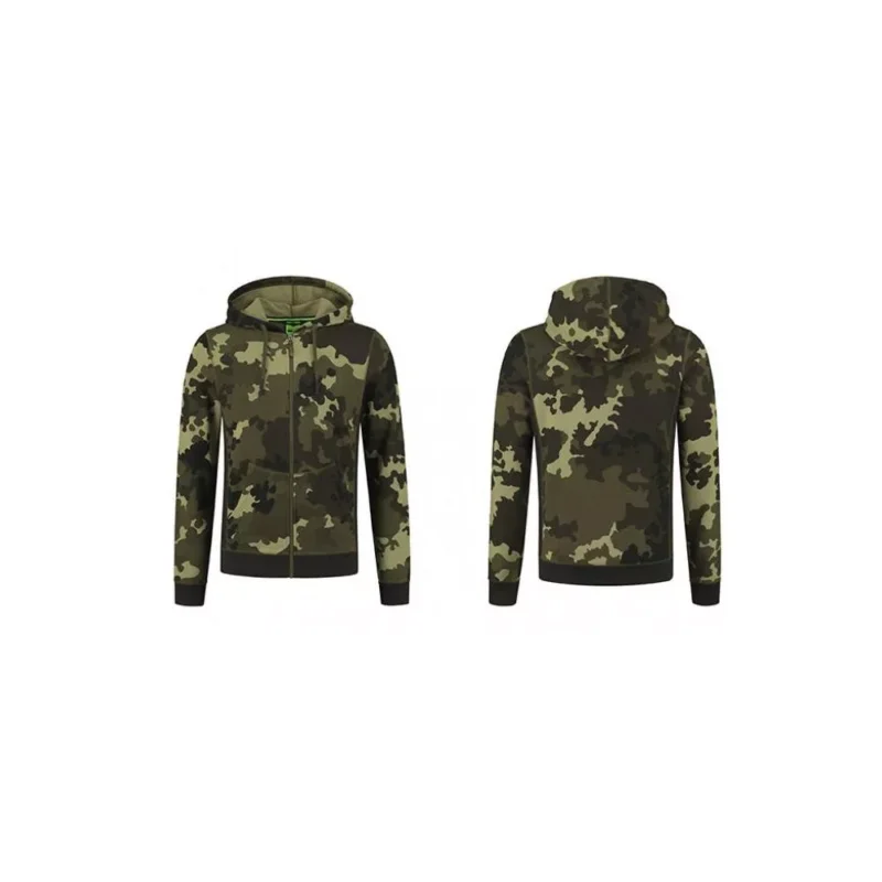 Korda LE Light Kamo Zip Hoodie cipzáras kapucnis felső M Outlet