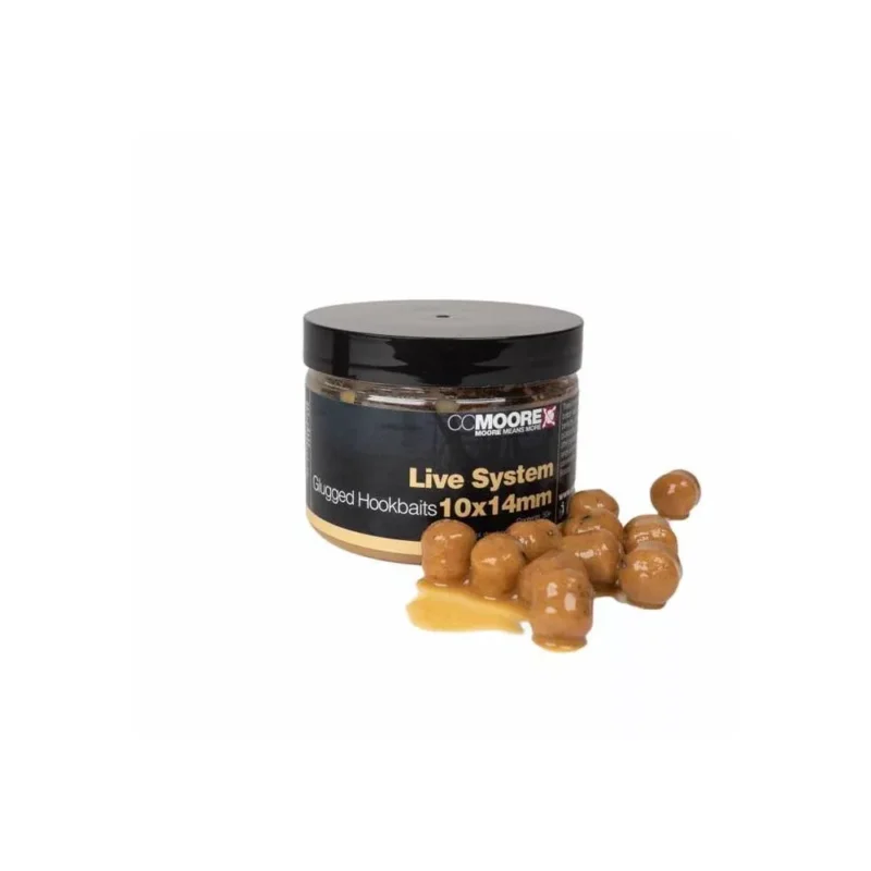 Biztonságos fizetés CC Moore Live System Glugged Hookbaits horogcsali 10x15mm