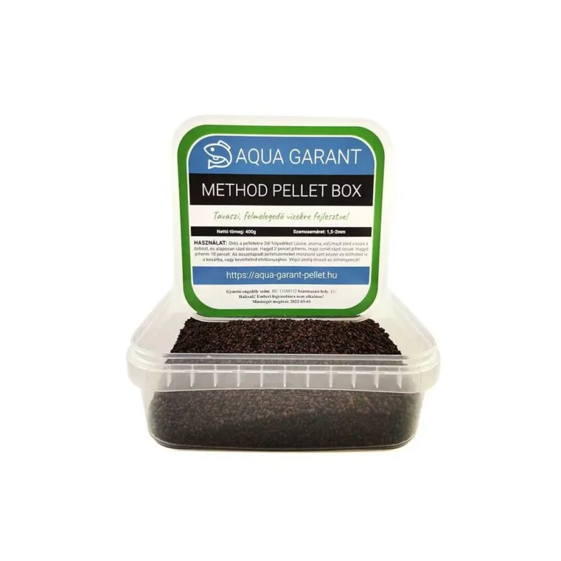 Aqua Garant Method Pellet Box 400g tavaszi Prémium