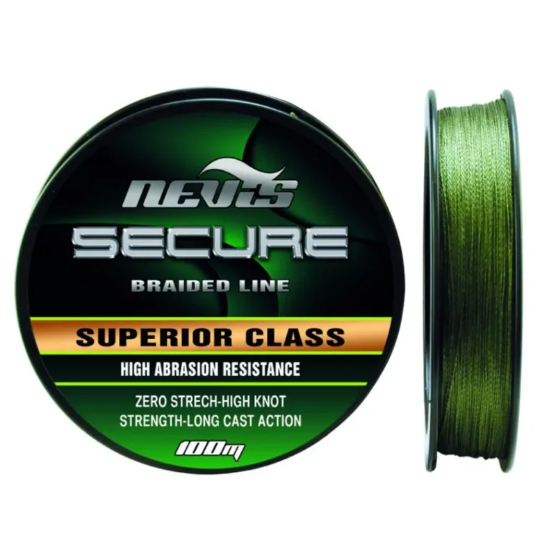Expressz szállítás Nevis Secure Braided Line fonott zsinór 100m 0.18