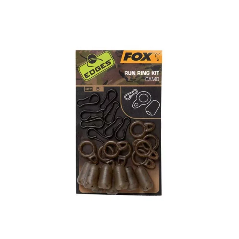Szezonális akció Fox Edges Camo Run Ring Kit csúszó szerelék szett