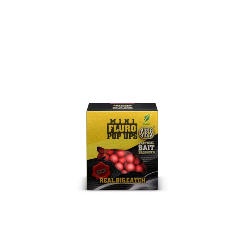 Legkelendőbb SBS Mini Fluro Pop Ups lebegő bojli barack