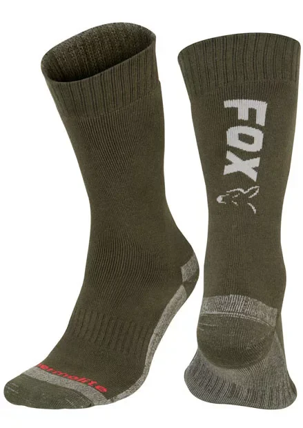 Fox Black / Orange Thermolite Long Sock zokni 40-43 Kedvezményes ár