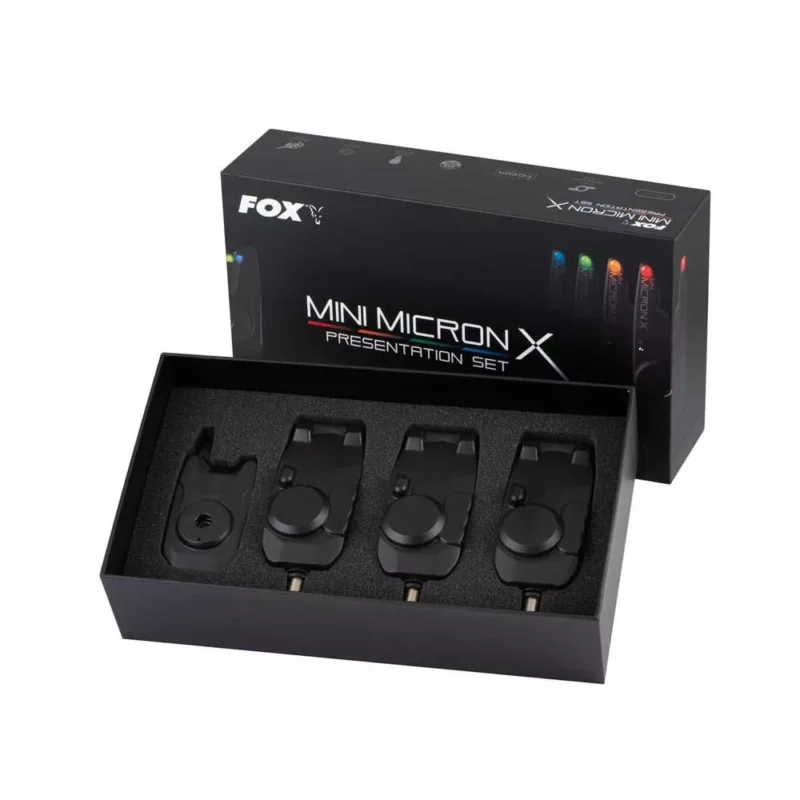 Fox Mini Micron X 3 Rod elektromos kapásjelző szett Legkelendőbb