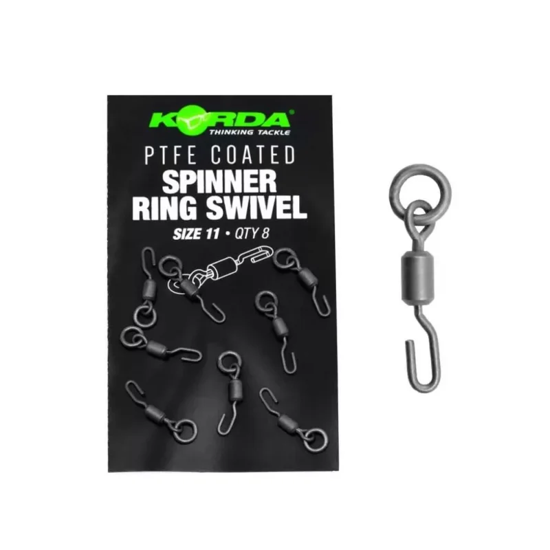 Ne maradj le Korda PTFE Spinner Ring Swivel XX forgó Size 11