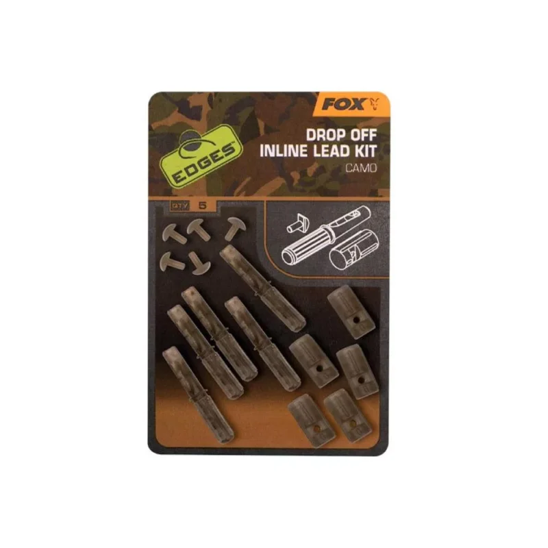 Fox Edges Camo Inline Drop Off Kit ólomelhagyós szerelék Ne maradj le
