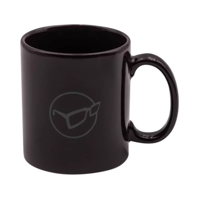 Akció Korda Mug Glasses Logo porcelán bögre Burgundy