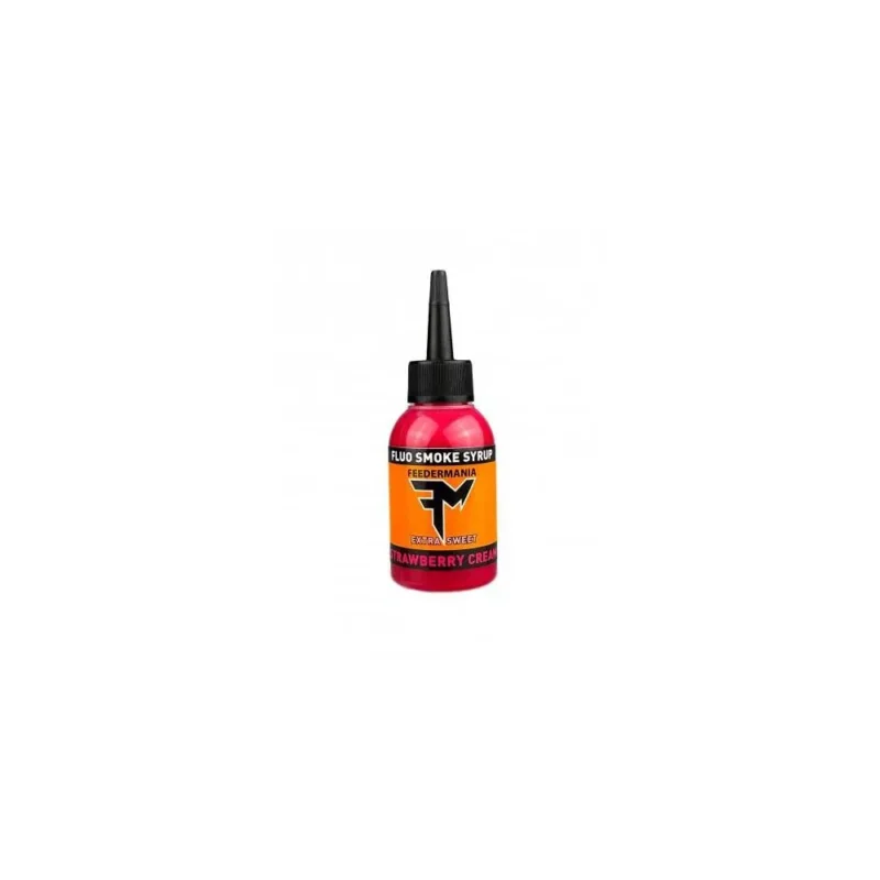 Azonnal elérhető Feedermania Fluo Smoke Syrup füstölgő szirup Strawberry Cream