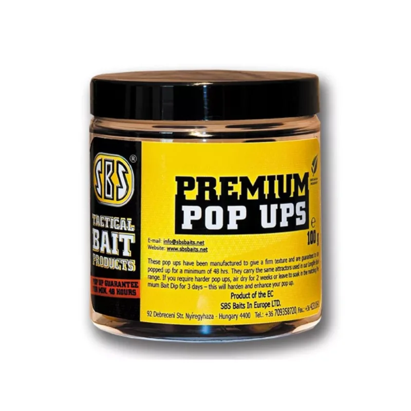 SBS Premium Pop Ups lebegő bojli 16-18-20mm Tuna & Black Pepper Nézd meg most