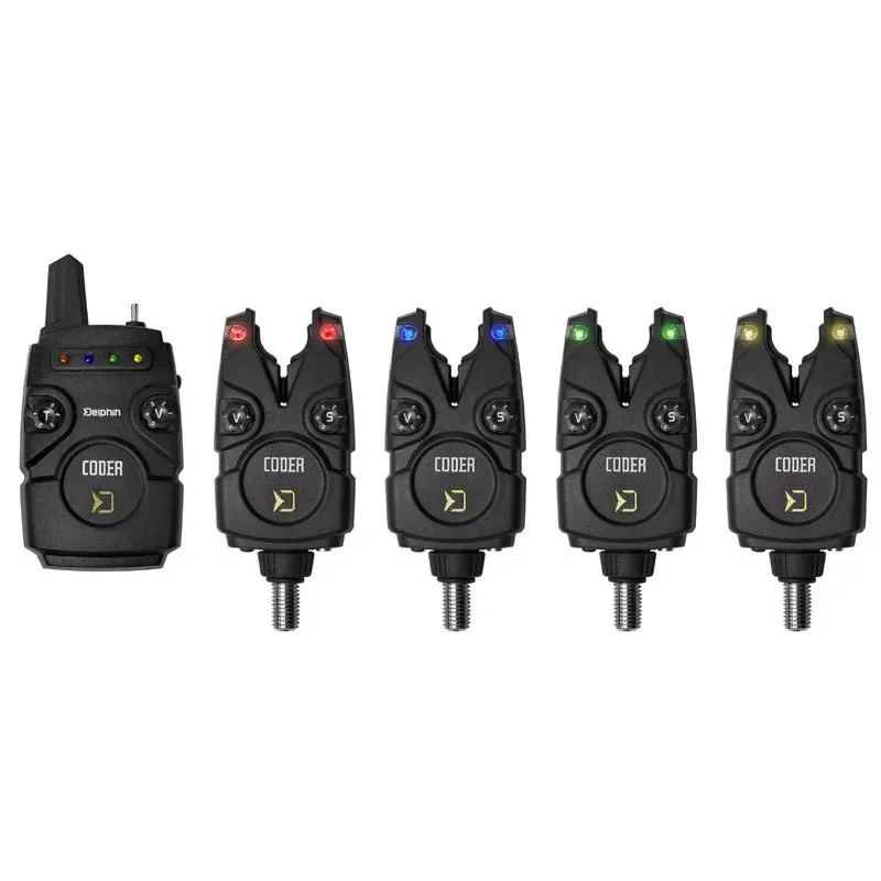Delphin Coder elektromos kapásjelző szett 4+1 Expressz szállítás