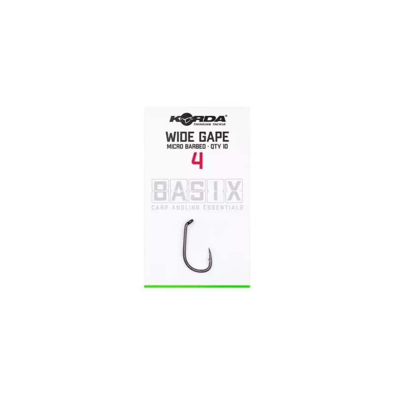 Korda Basix Wide Gape Hook pontyozó horog 8 Különleges ajánlat