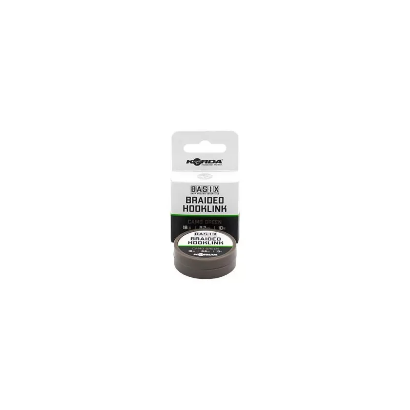 Prémium Korda Basix Braided Hooklink előkezsinór 18lb