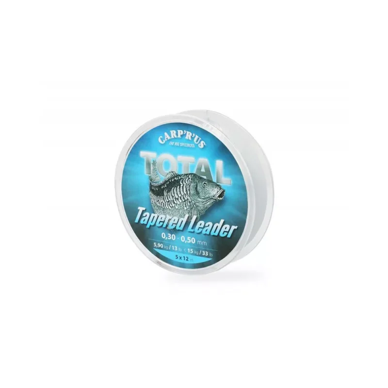 Carp R Us Total Tapered Leader dobóelőke 5db 0,25-0,50mm Biztonságos fizetés