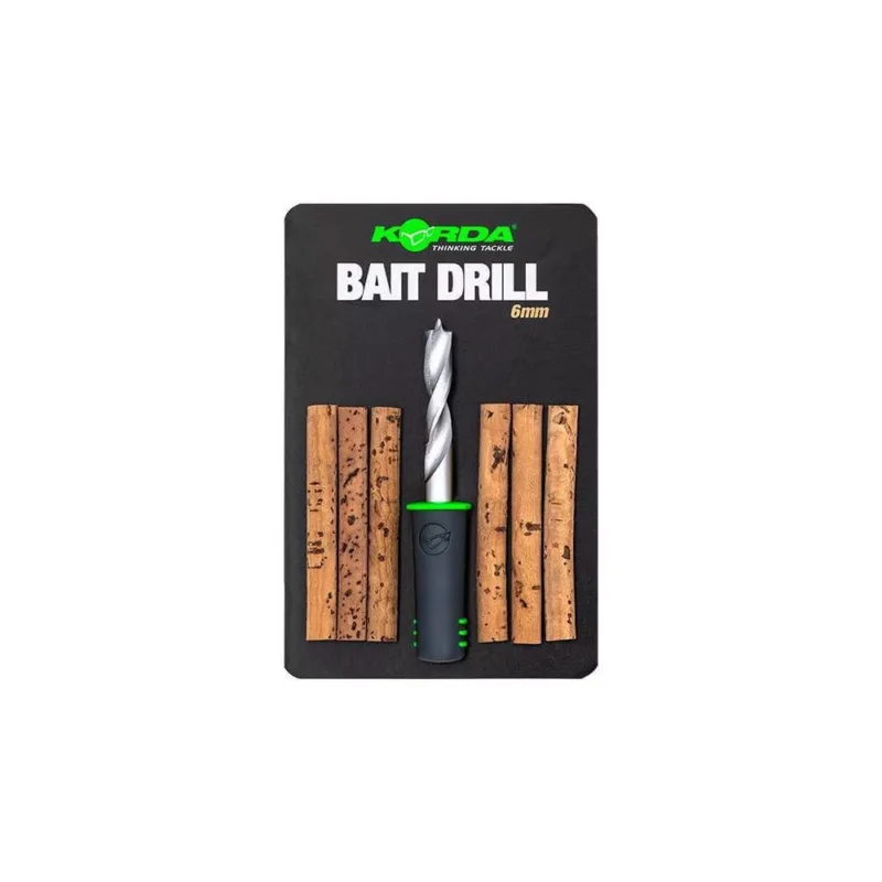 Biztonságos vásárlás Korda Bait Drill csalifúró parafarudakkal 6mm