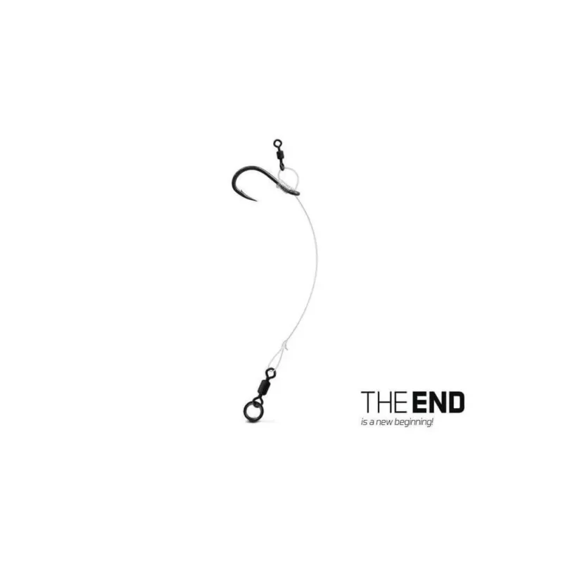 Alacsony ár Delphin The End Chod Rig 8cm / 0.45mm/ 6