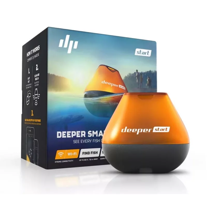 Deeper Start Fish Finder halradar Biztonságos fizetés