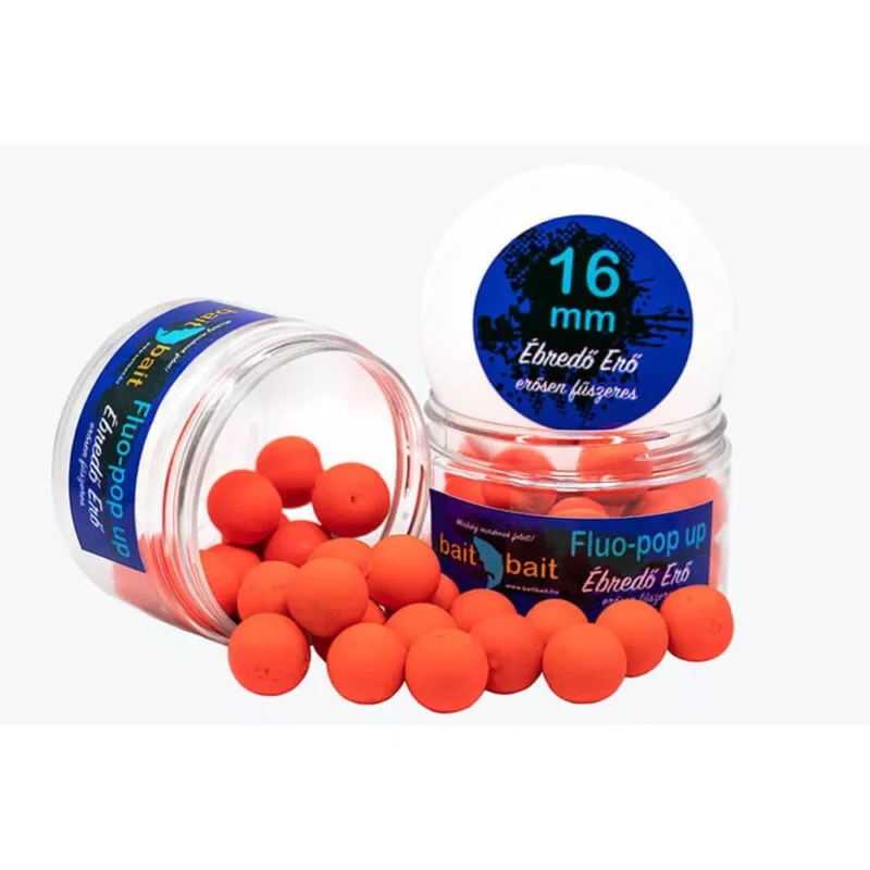 Bait Bait Fluo Pop Up lebegő bojli Ébredő Erő 16mm Kihagyhatatlan ajánlat