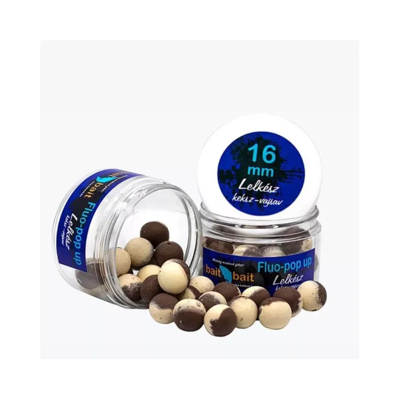 Legjobb ár Bait Bait Fluo Pop Up lebegő bojli Lelkész 16mm