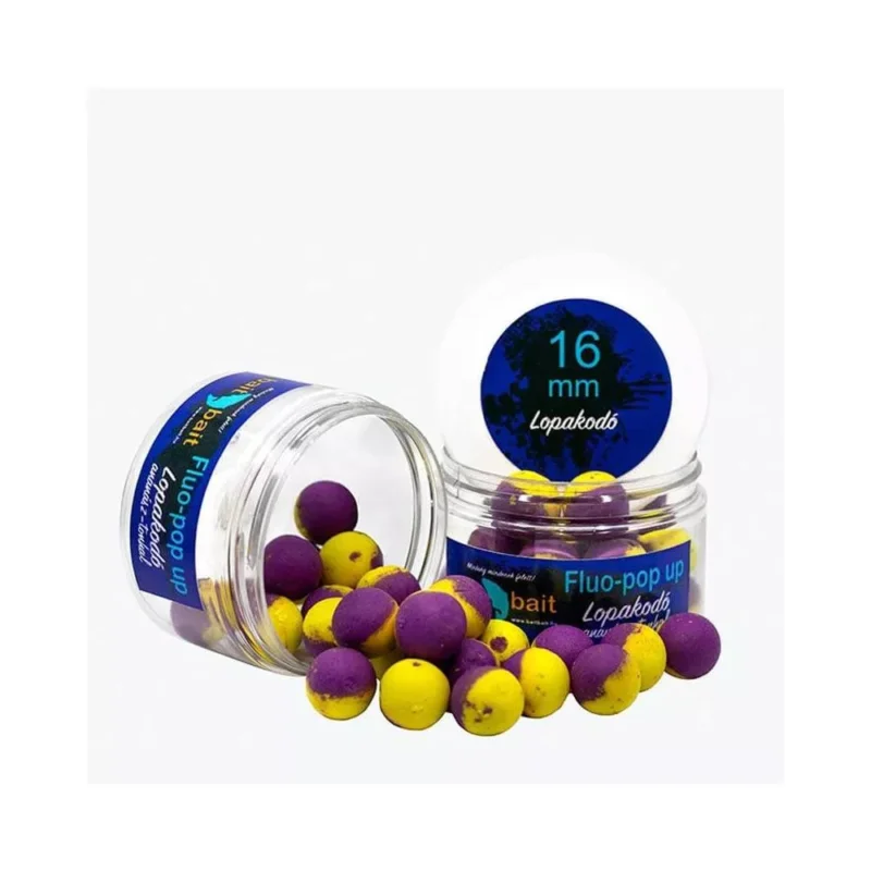 Bestseller Bait Bait Fluo Pop Up lebegő bojli Lopakodó 16mm
