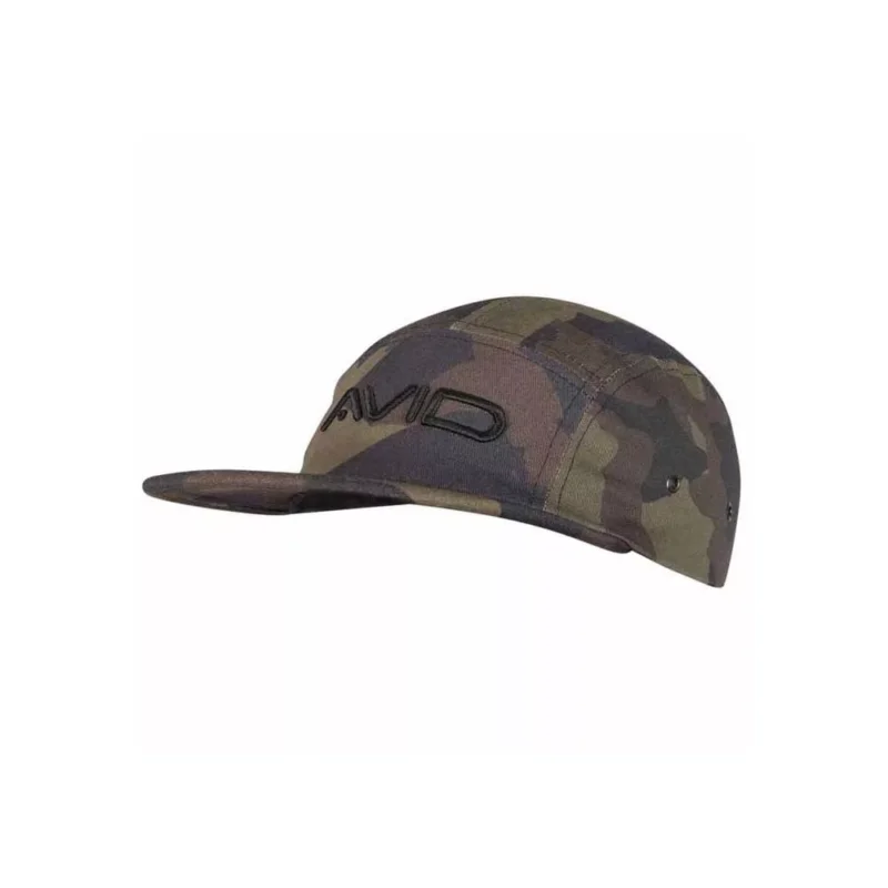 Avid Carp Camo 5 Panel Cap baseball sapka Expressz szállítás