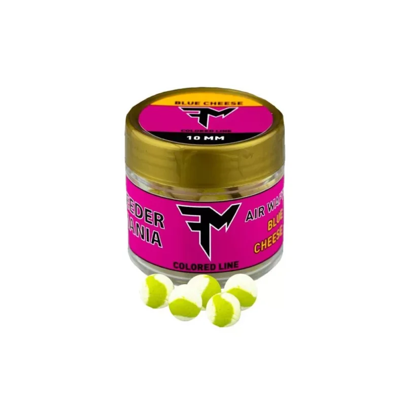Legjobb ár Feedermania Air Wafters Colored Line lebegő csali Blue Cheese 8mm